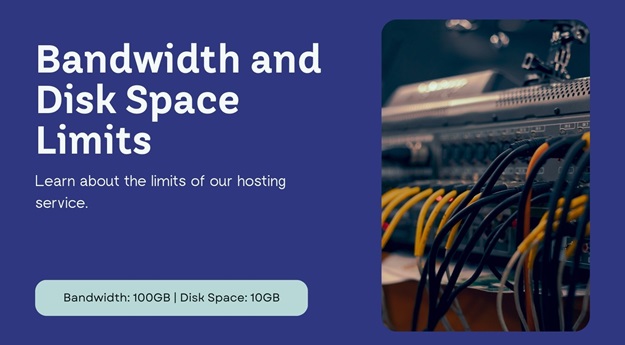 Understanding Bandwidth and Disk Space Limits in Web Hosting